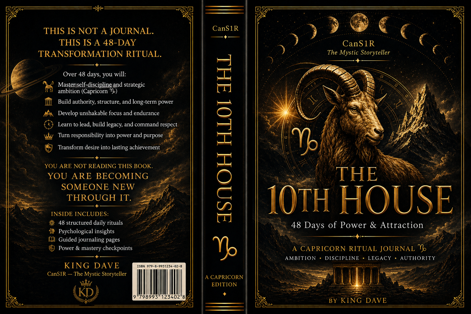 10. THE 10TH HOUSE: Capricorn Ritual Journal (Digital Edition)