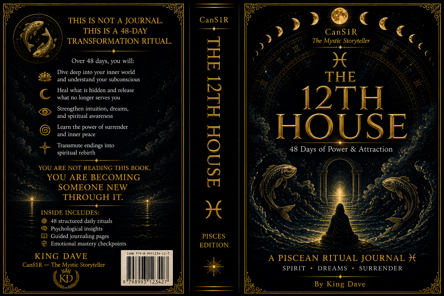 12. THE 12TH HOUSE: Pisces Ritual Journal (Digital Edition)