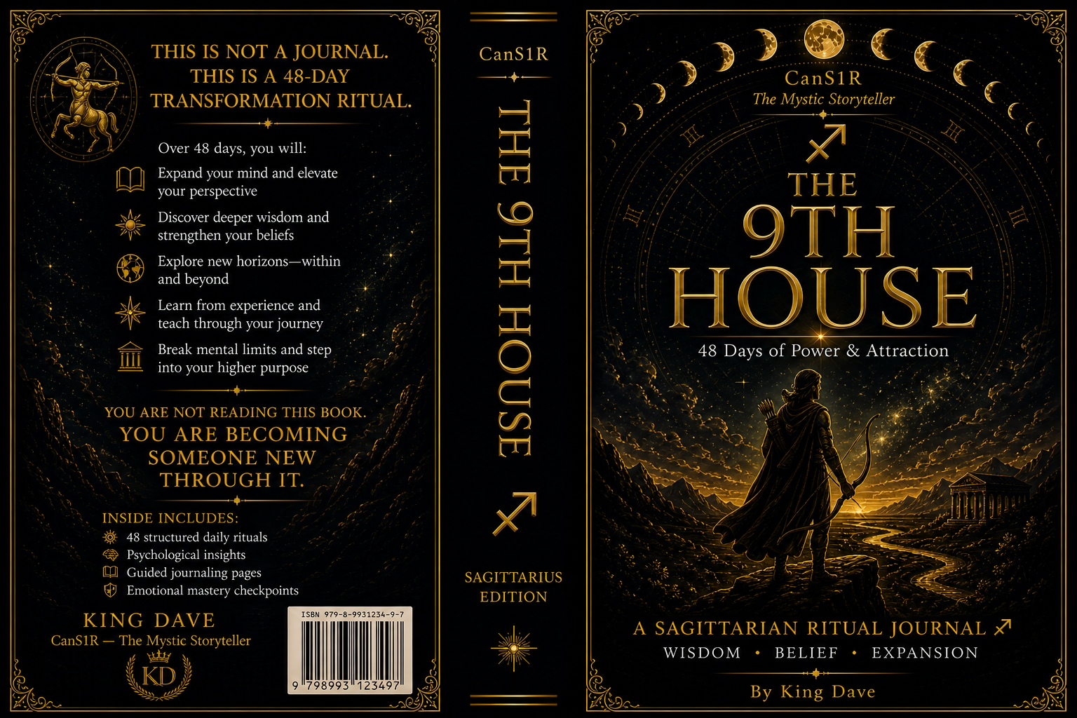 9. THE 9TH HOUSE: Sagittarius Ritual Journal (Digital Edition)