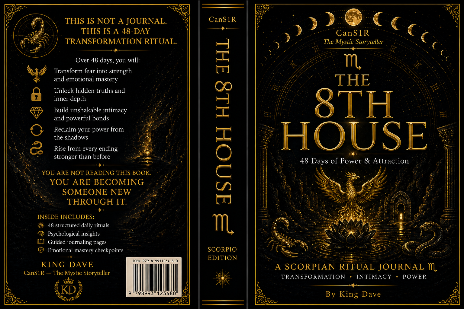 8. THE 8TH HOUSE: Scorpio Ritual Journal (Digital Edition)