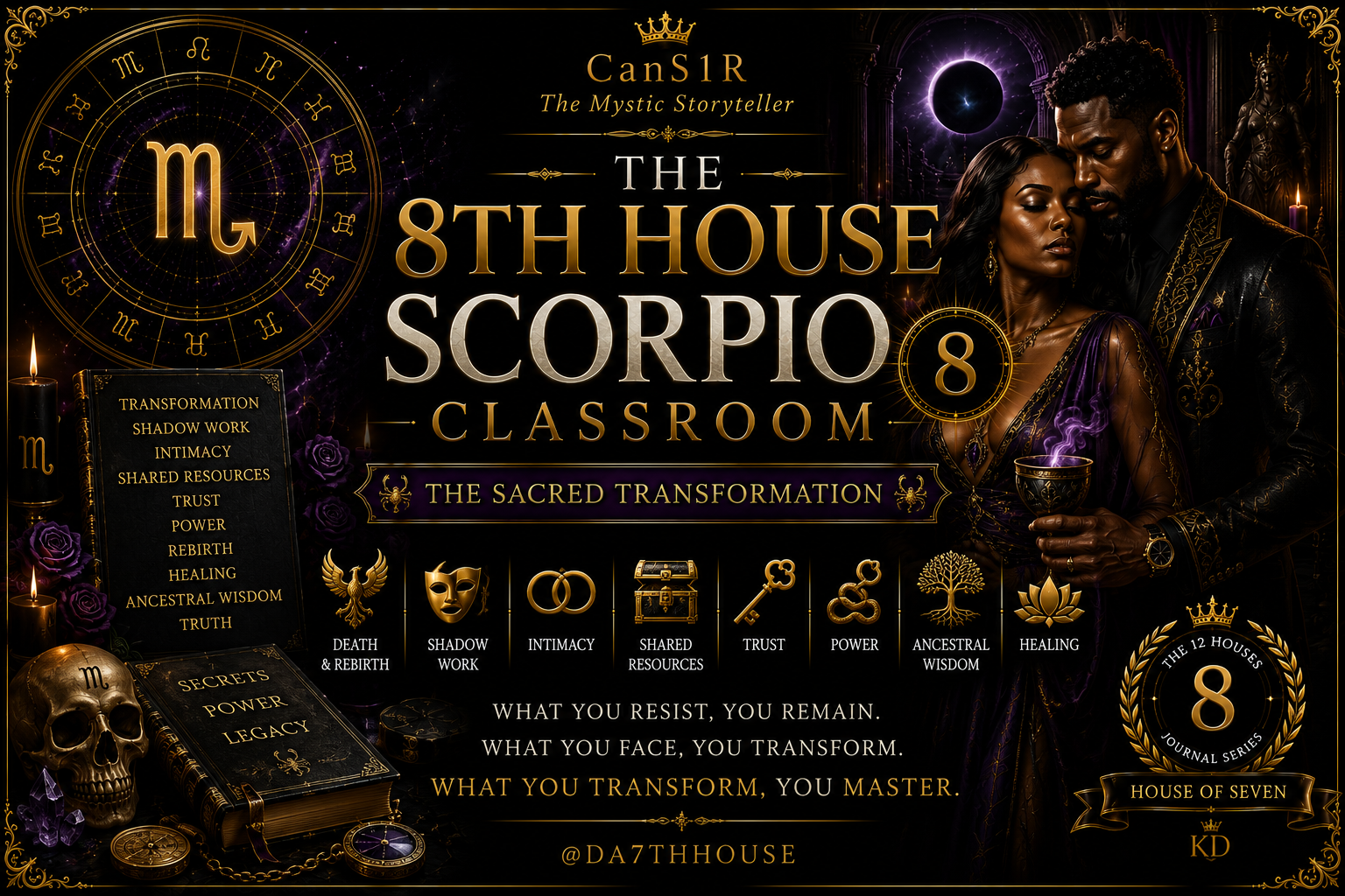 8. THE 8TH HOUSE: Scorpio Ritual Journal (Digital Edition)